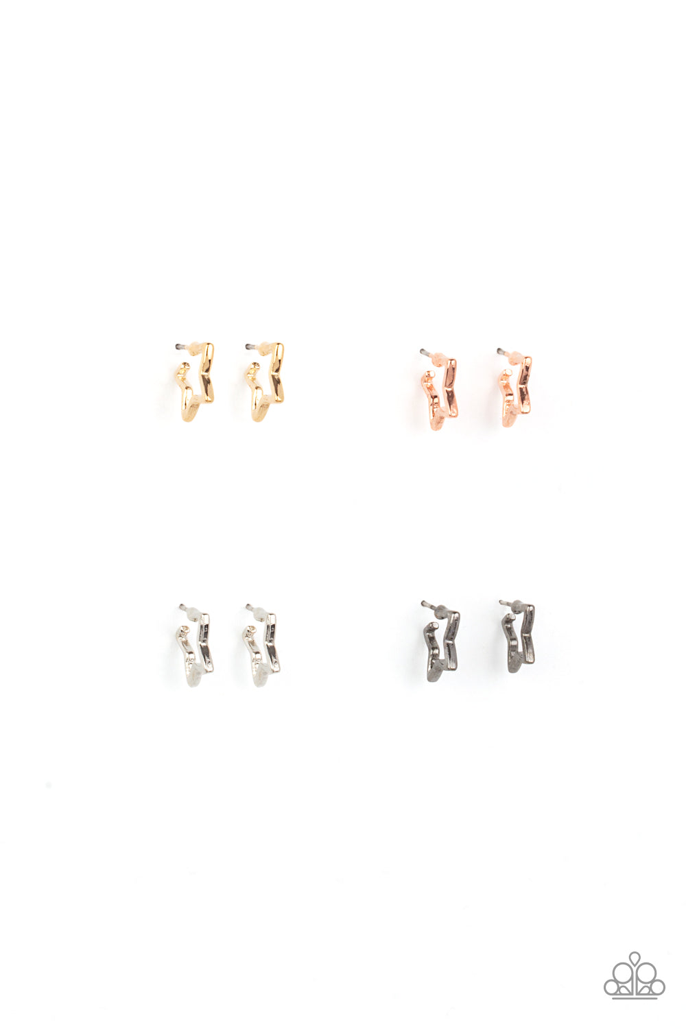 Starlet Shimmer – Star Earrings